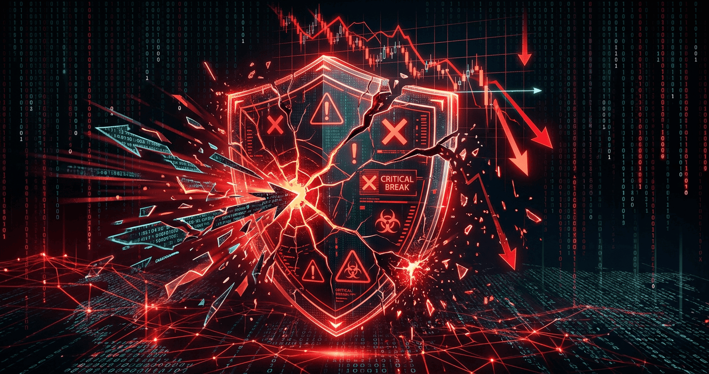 AI cybersecurity risk 2026 — threat landscape visualization